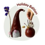 Guests participating in an indoor pottery workshop at The Broken Leash.