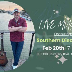 Southern Discomfort performing live music at The Broken Leash Dog Park & Bar.