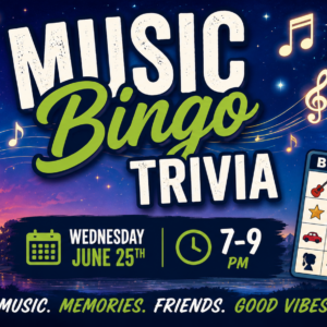 Guests participating in Disney and Pixar themed music bingo and trivia night at The Broken Leash.