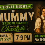 Guests participating in The Mummy themed trivia night at The Broken Leash.
